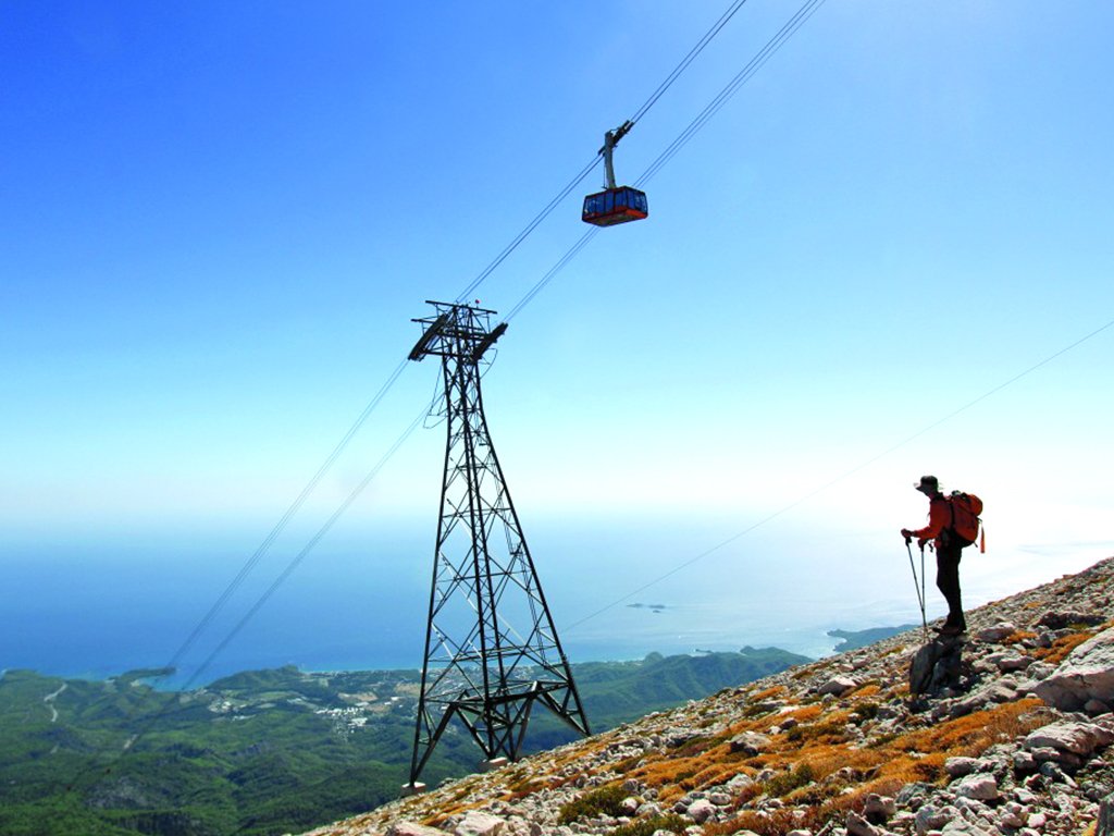 Kemer Cable Car Trip to Tahtali Mountain