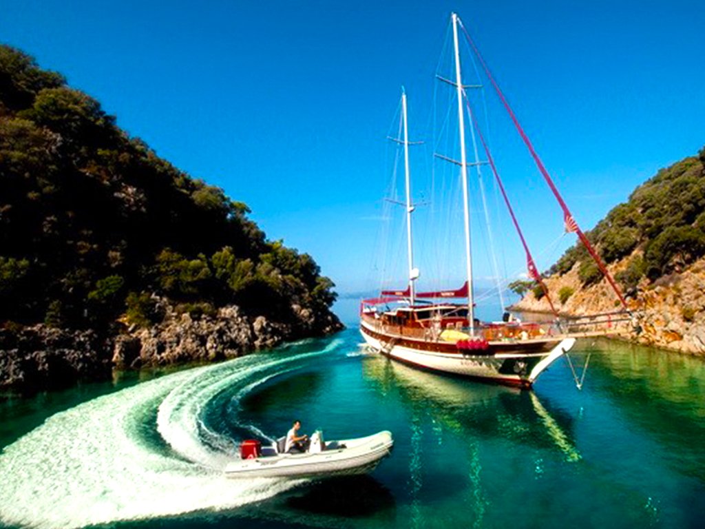 boat trip in bodrum