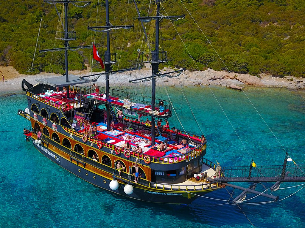 Bodrum Pirate Boat Trip